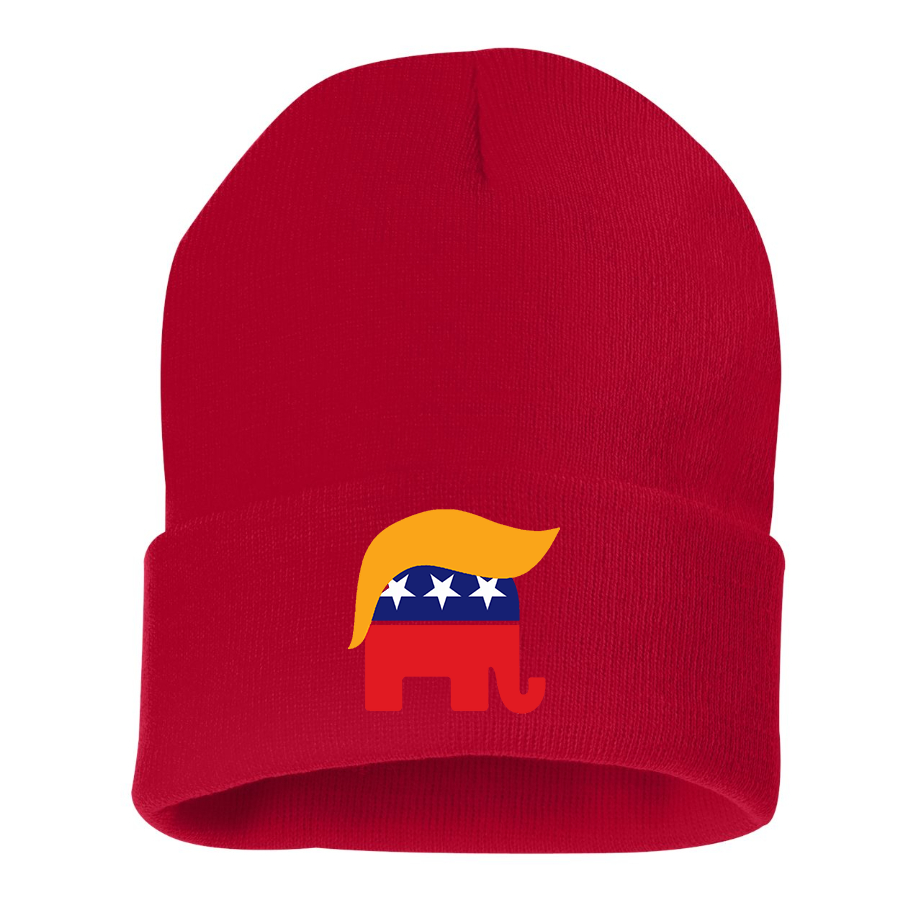 Donald Trump Hair Elephant Beanie Hat