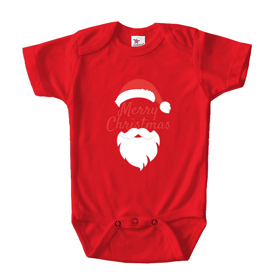 Merry Christmas Santa Claus Baby Romper Onesie