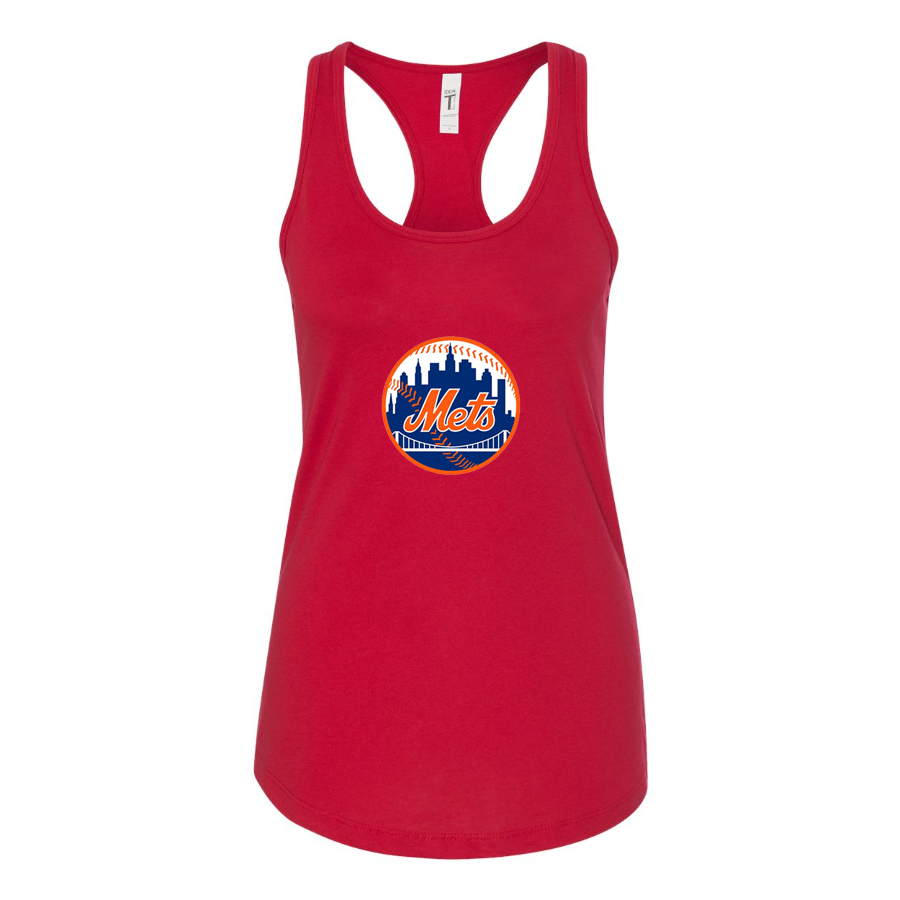 Women's new York Mets Racerback Tank Top