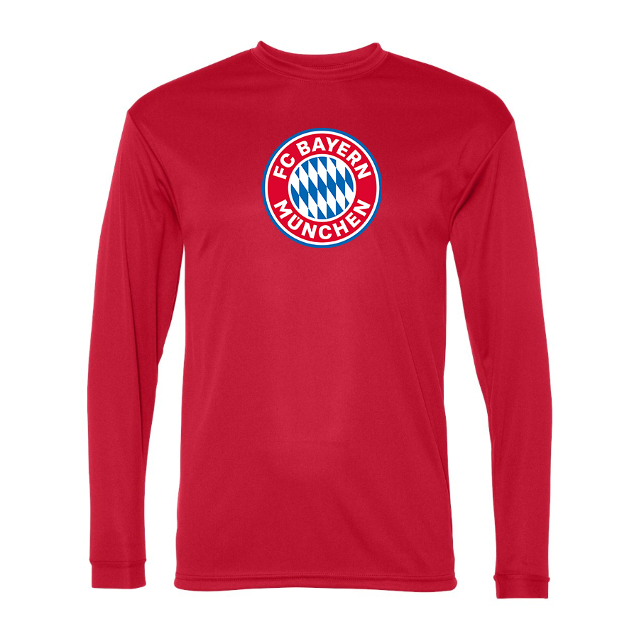 Men's FC Bayern Munich Polyester Long Sleeve T-Shirt