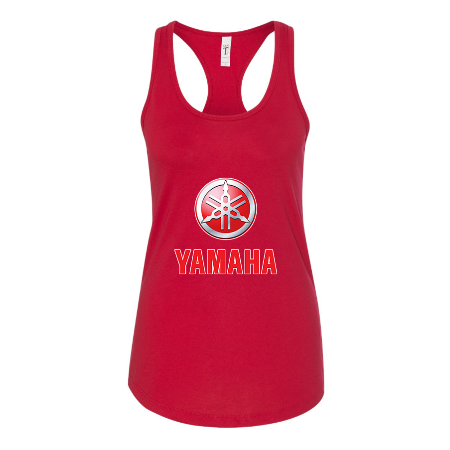 Women's Yamaha Bike Motorcycle Racerback Tank Top