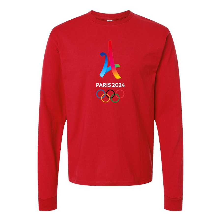 Men's Paris 2024 Olympics Long sleeves T-Shirt