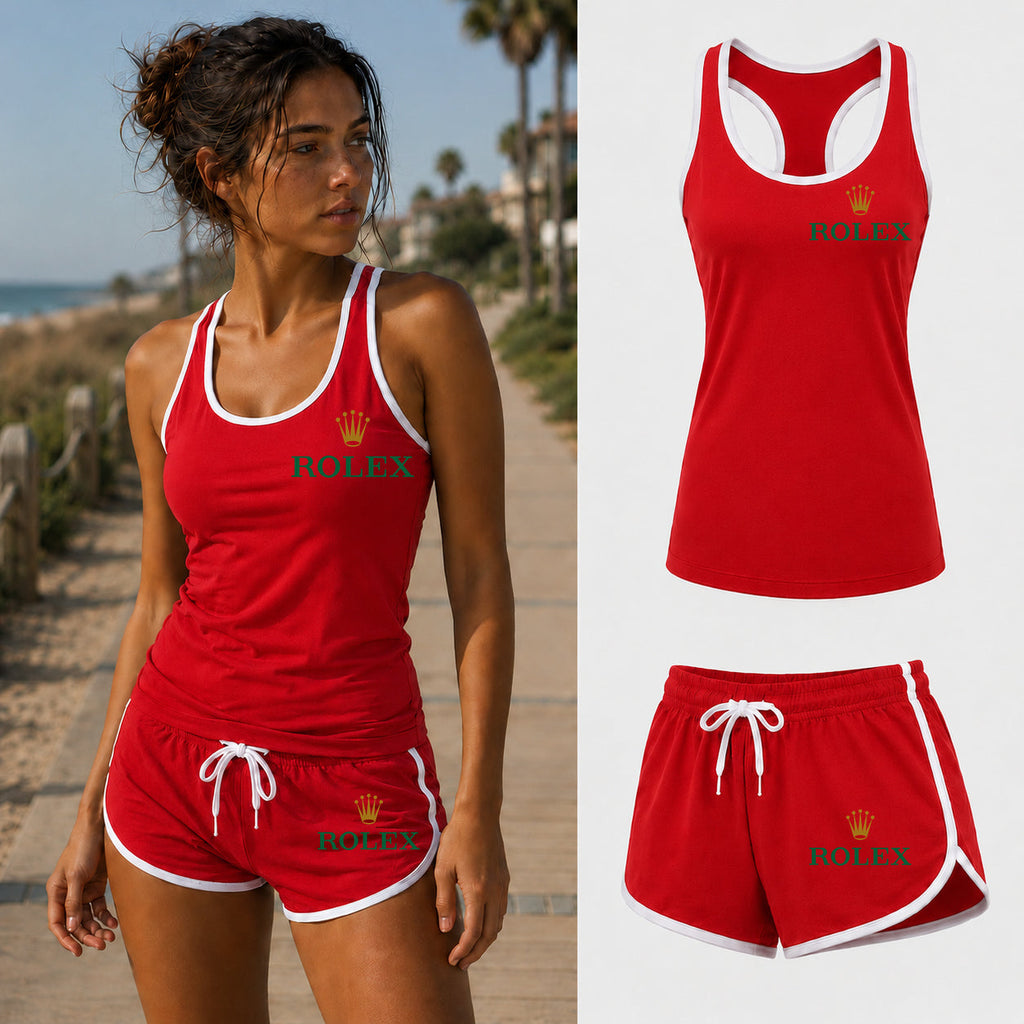 Women’s Rolex Tank top and Shorts Set
