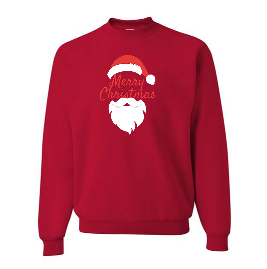 Men's Merry Christmas Santa Claus Crewneck Sweatshirt