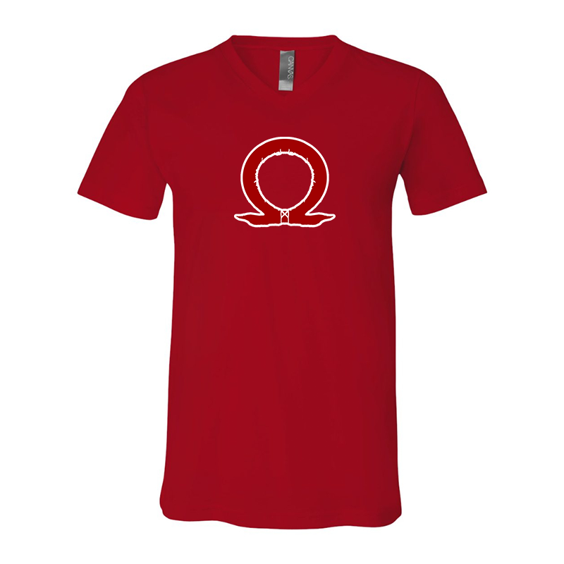 God Of War BELLA  CANVAS  Jersey V-Neck Tee