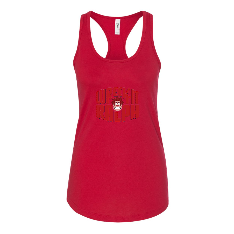 Women's Wreck-It Ralph Racerback Tank Top