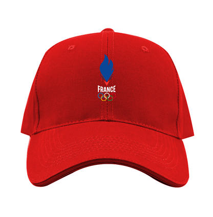 France Olympia 2024 Dad Baseball Cap Hat