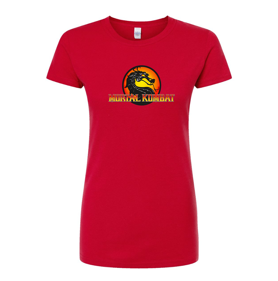 Women's Mortal Kombat Round Neck T-Shirt