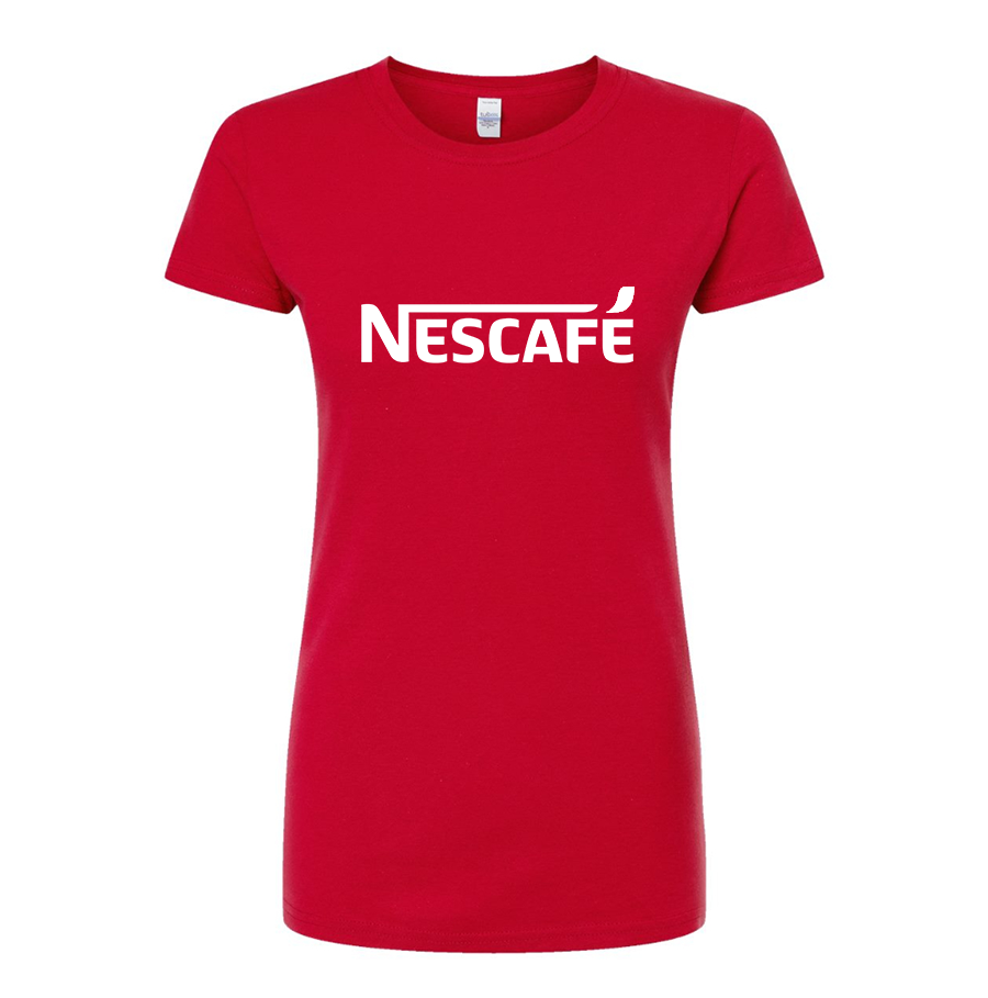 Women's Nescafe Round Neck T-Shirt