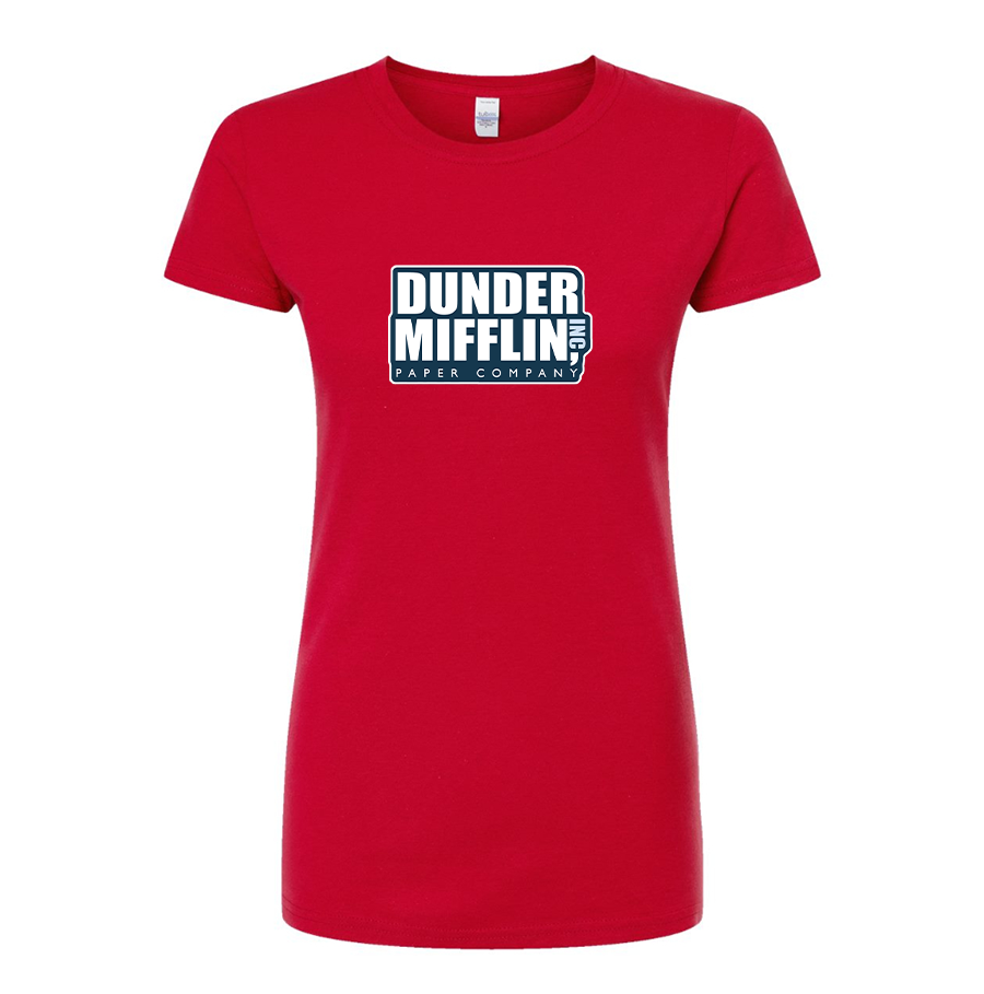 Women's Dunder Mifflin Round Neck T-Shirt