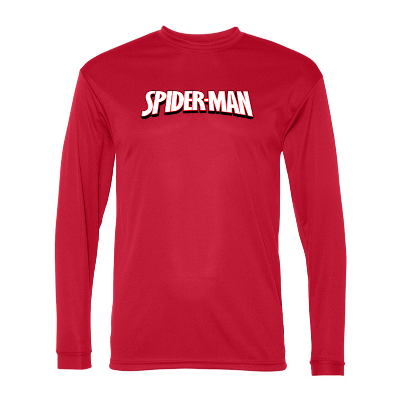 Spider Man Sport Performance Long Sleeve T-Shirt