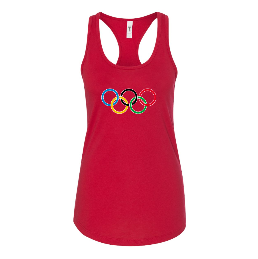 Women's Olympics Rings Racerback Tank Top