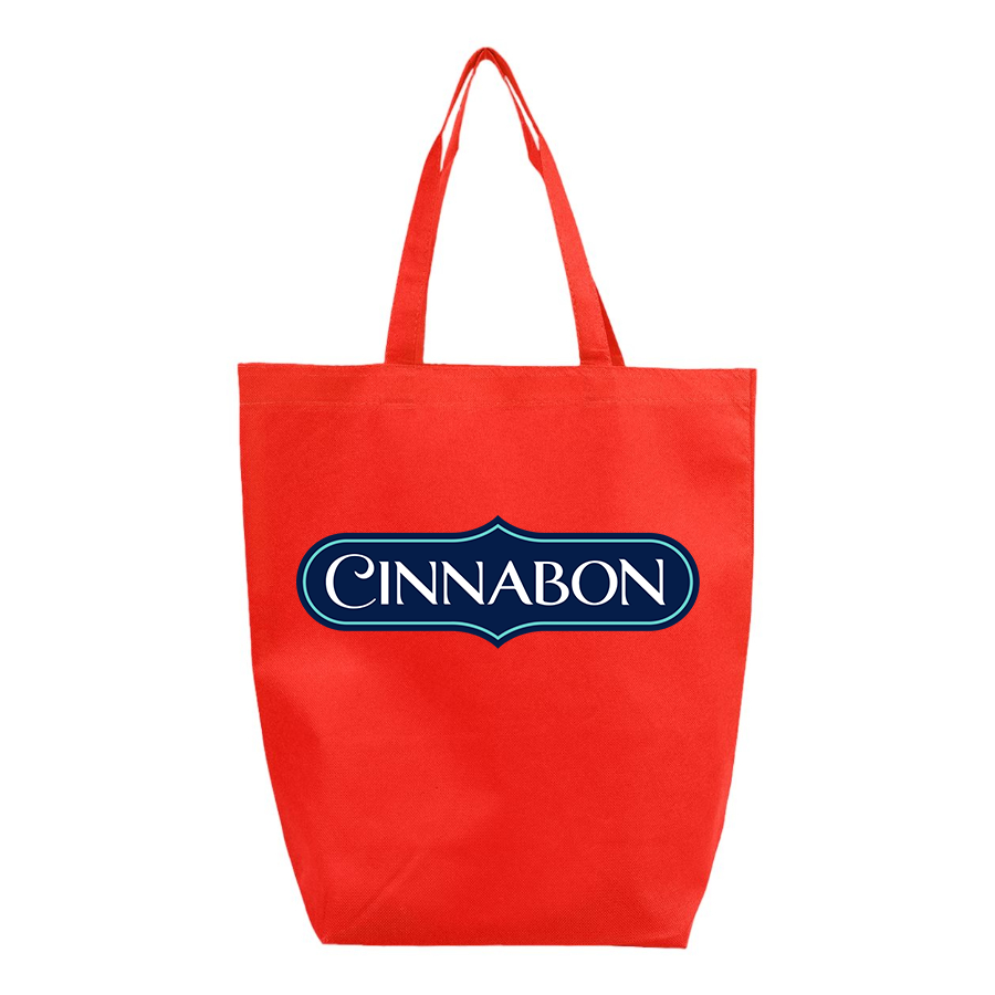 Cinnabon Q Tees Non Woven Gusset Bottom Tote T-Shirt