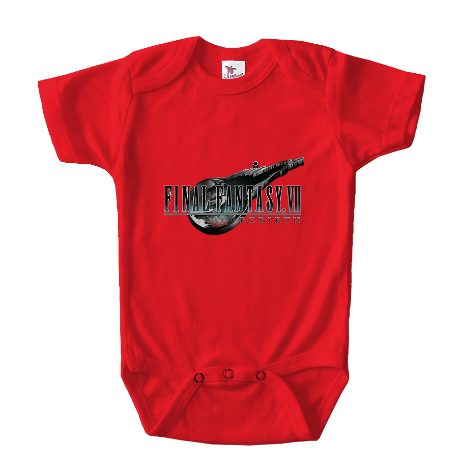 Final Fantasy VII Rebirth Baby Romper Onesie