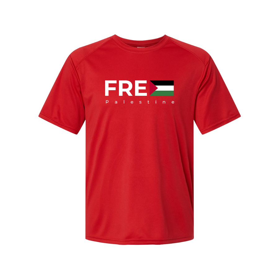 Youth's Free Palestine Performance T-Shirt