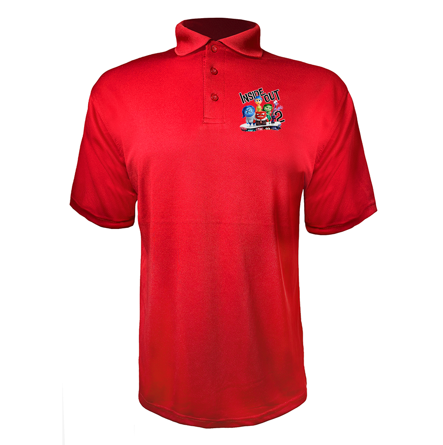 Men' Inside Out 2 Polyester Polos