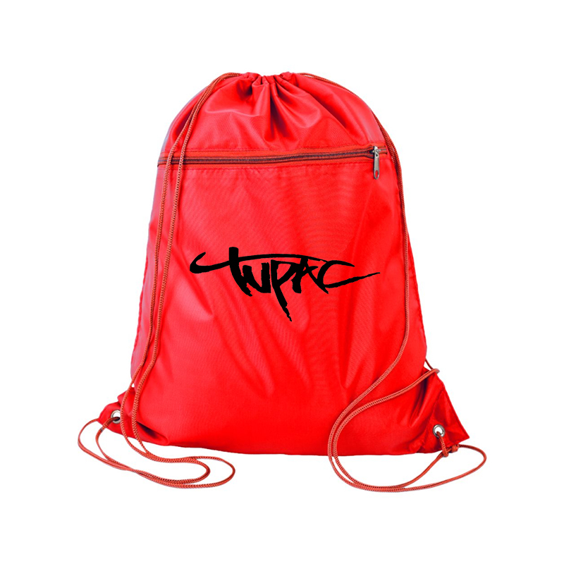 Tupac Q-Tees  Polyester Cinchpack