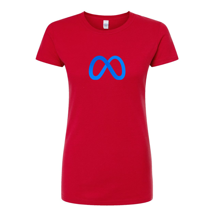 Women's Meta Round Neck T-Shirt