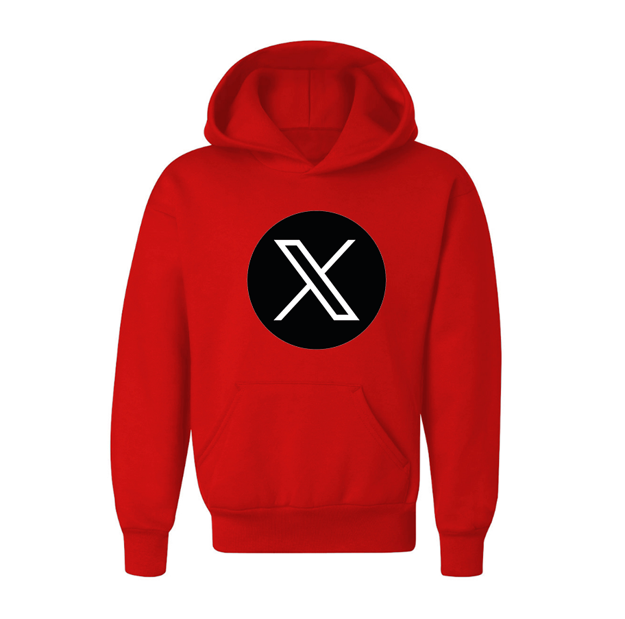 Youth's Twitter X Pullover Hoodie