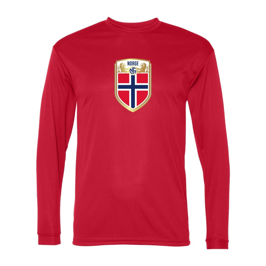 Men's Norway Polyester Long Sleeve T-Shirt