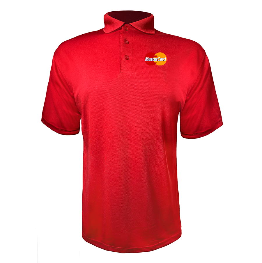 Men's Master Card Polyester Polos