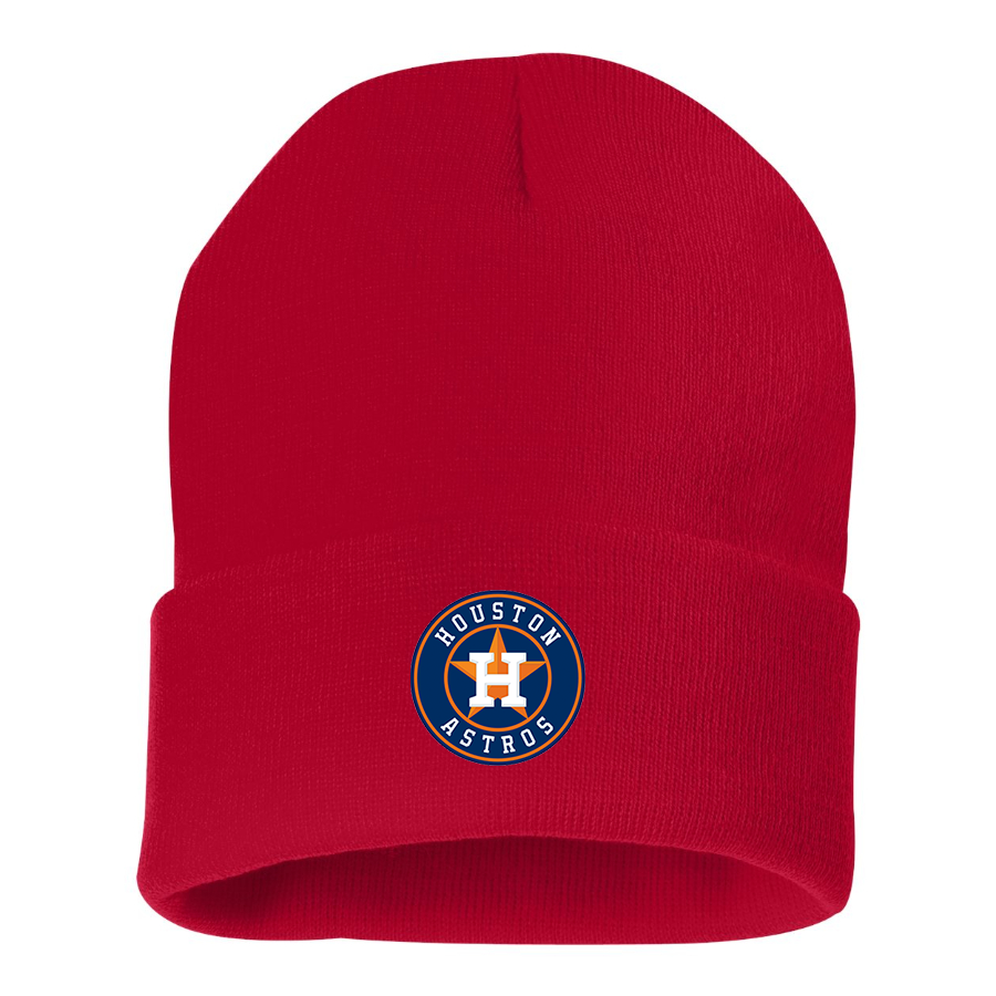 Houston Astros Baseball Beanie Hat