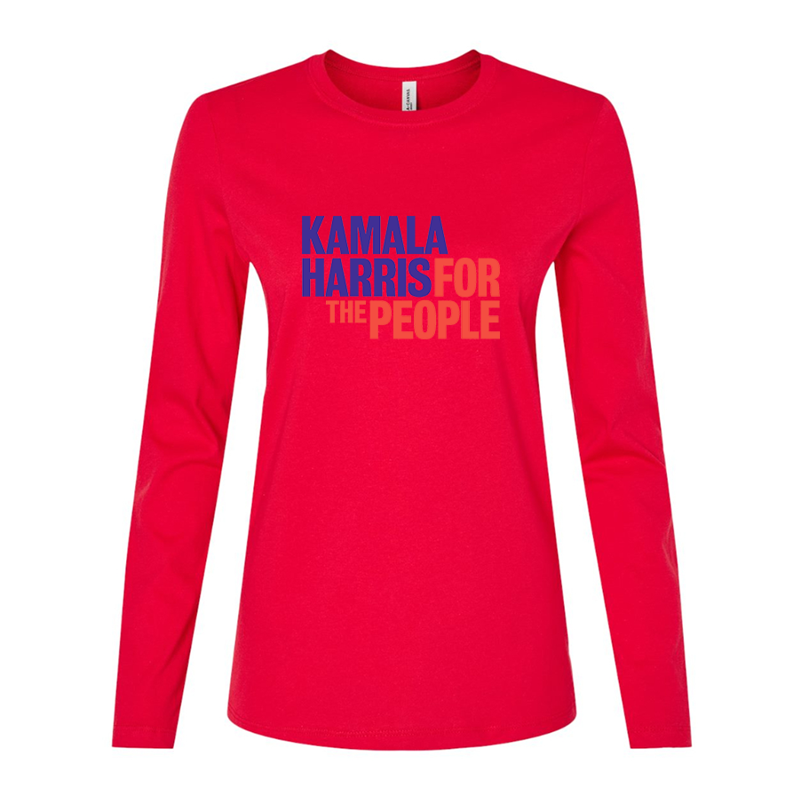 Women's Kamal Harris For The People 2025 Long Sleeve T-Shirt