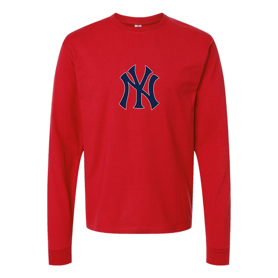 Youth's New York NY Yankees Baseball Long sleeves T-Shirt