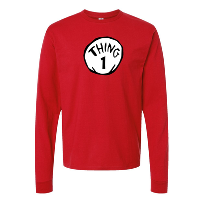 Men's Dr. Suess Thing 1 Long sleeves T-Shirt