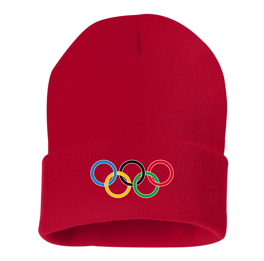 Olympics Rings Beanie Hat