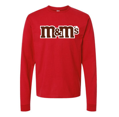 Men's M&M_s  Long sleeves T-Shirt