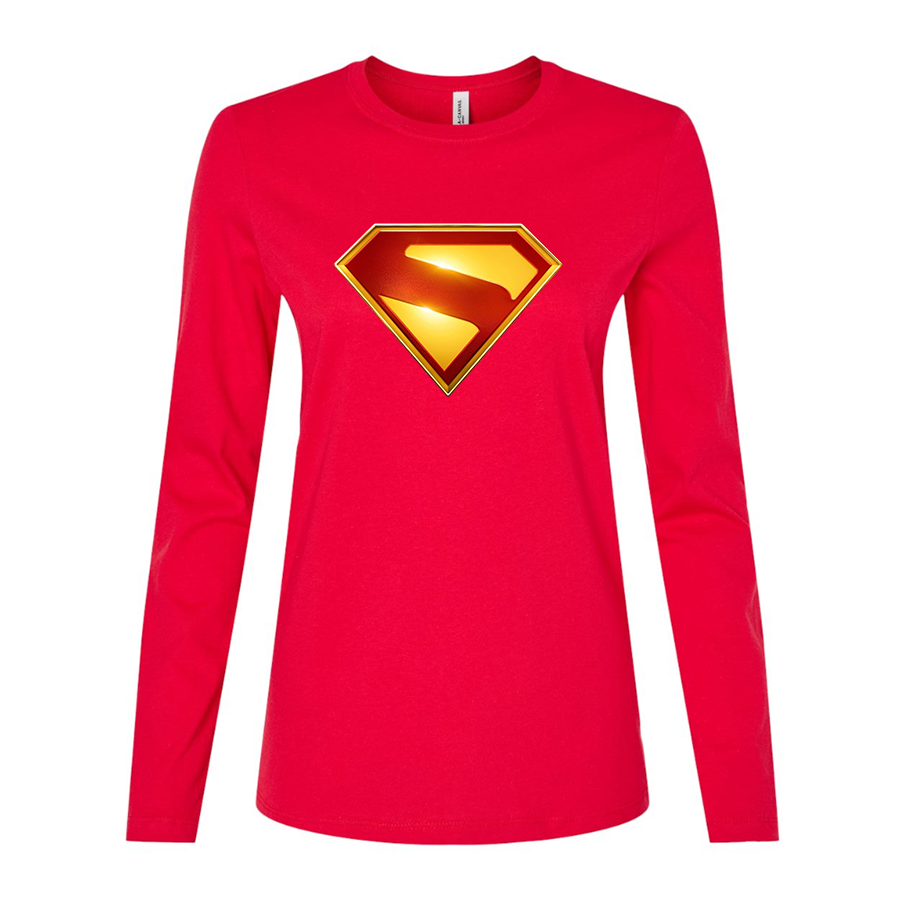 Women's Superman 2025 Long Sleeve T-Shirt