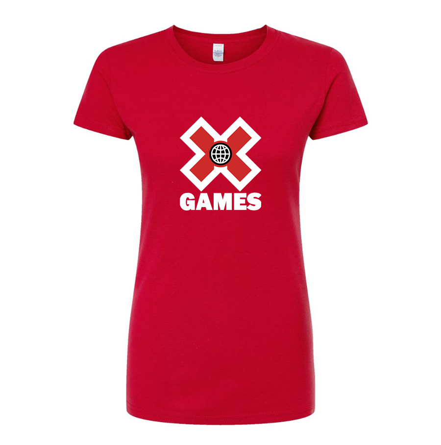 Women's The X Games Round Neck T-Shirt