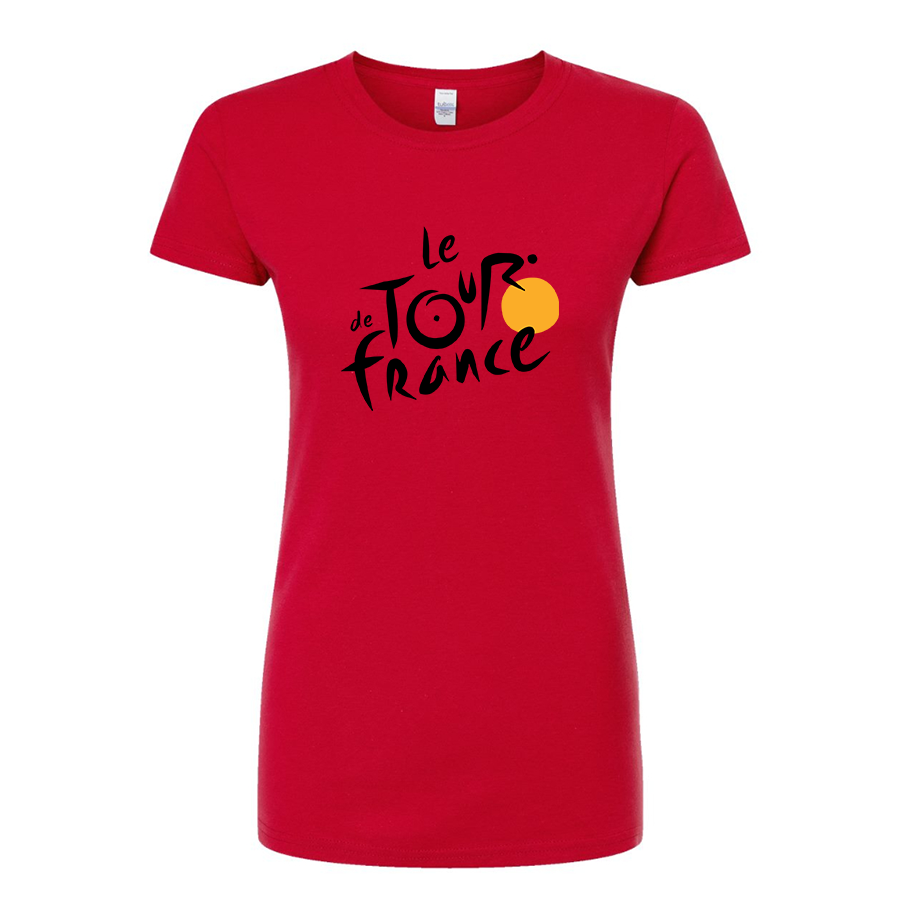 Women's Le Tour De France Round Neck T-Shirt