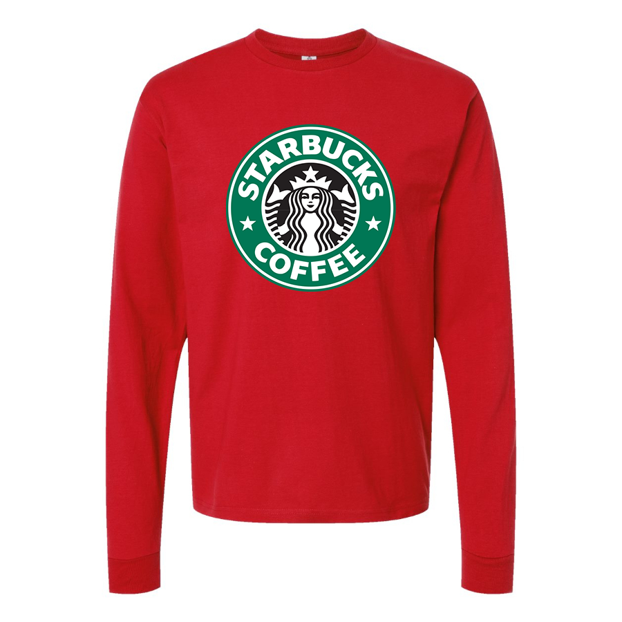 Men's Starbucks Coffee Long sleeves T-Shirt
