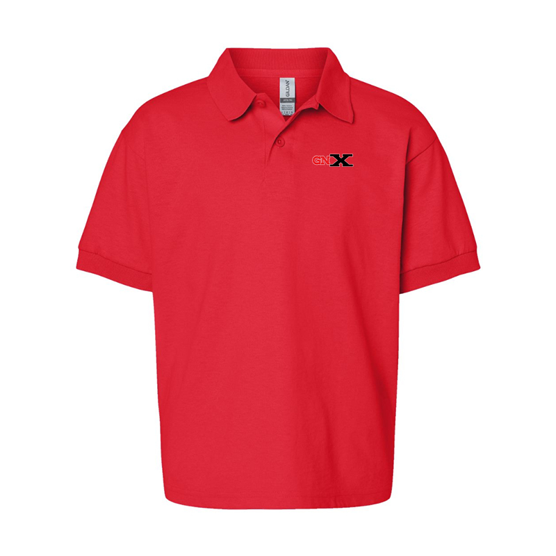 Youth's GN X Gildan Dry Blend Jersey Polo