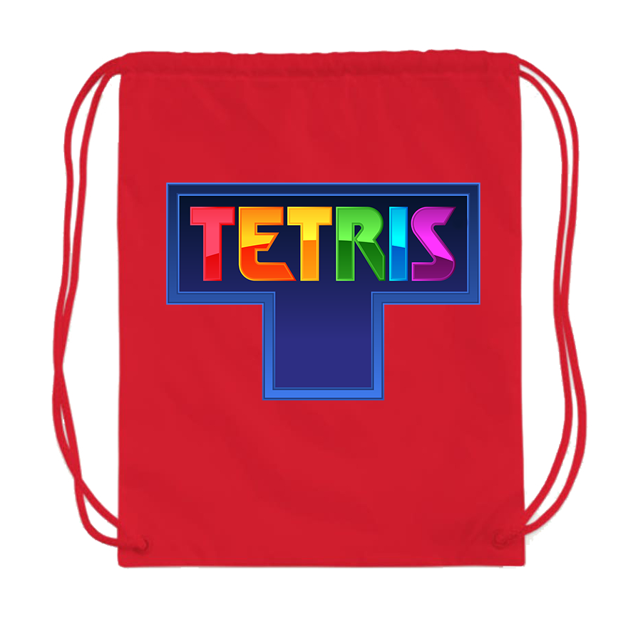 Tetris Drawstring Bag