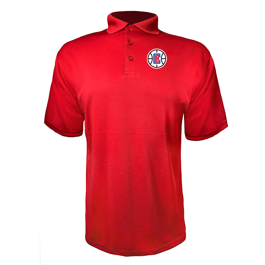 Men's LA Clippers Polyester Polos