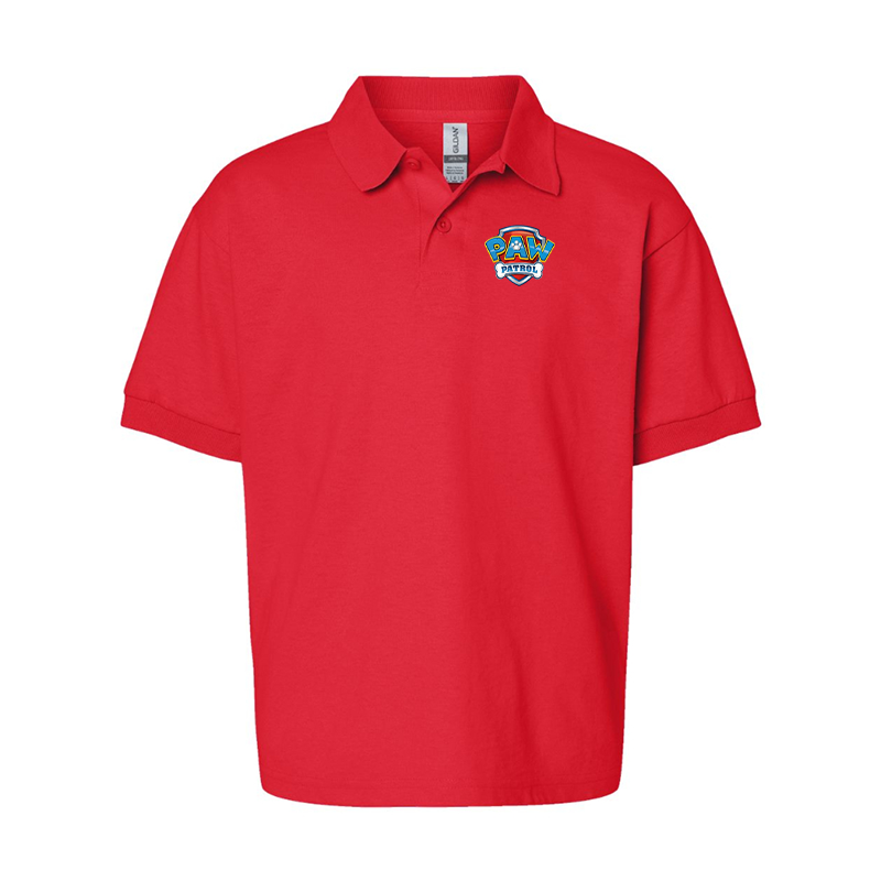 Youth's Paw Patrol  Gildan Dry Blend Jersey Polo