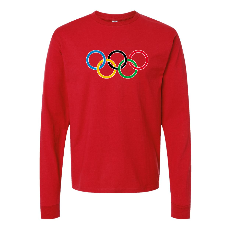 Men's Olympics Rings Long sleeves T-Shirt