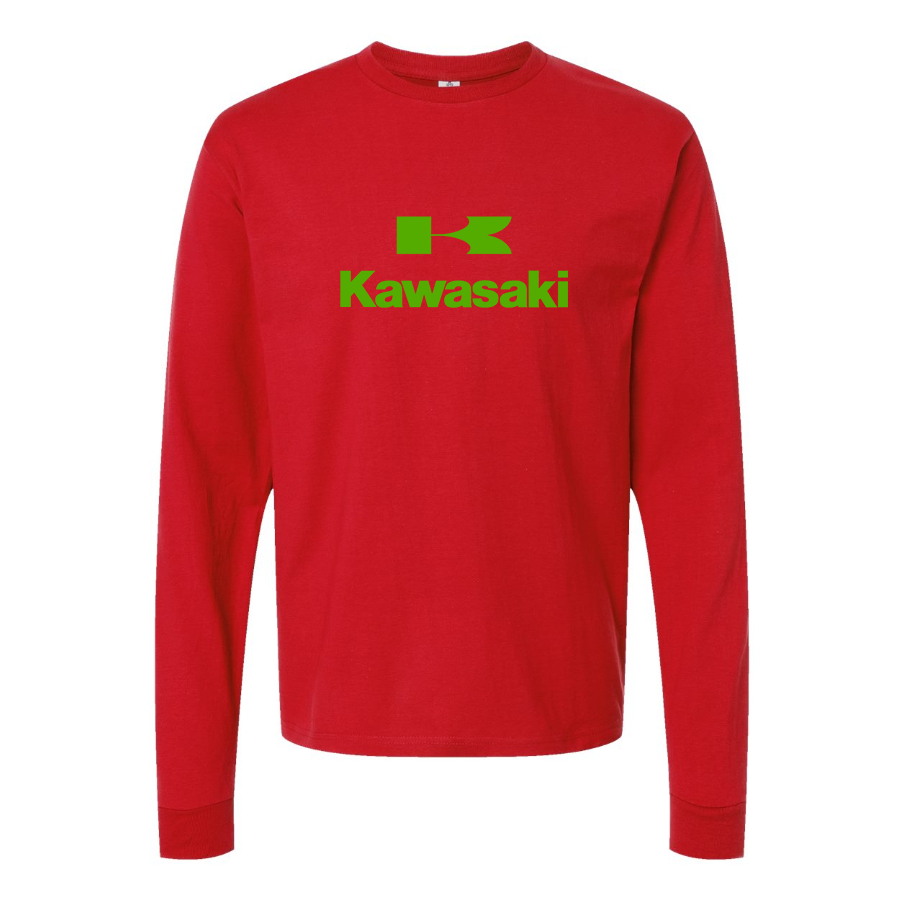 Youth's Kawasaki Bike Motorcycle Long sleeves T-Shirt