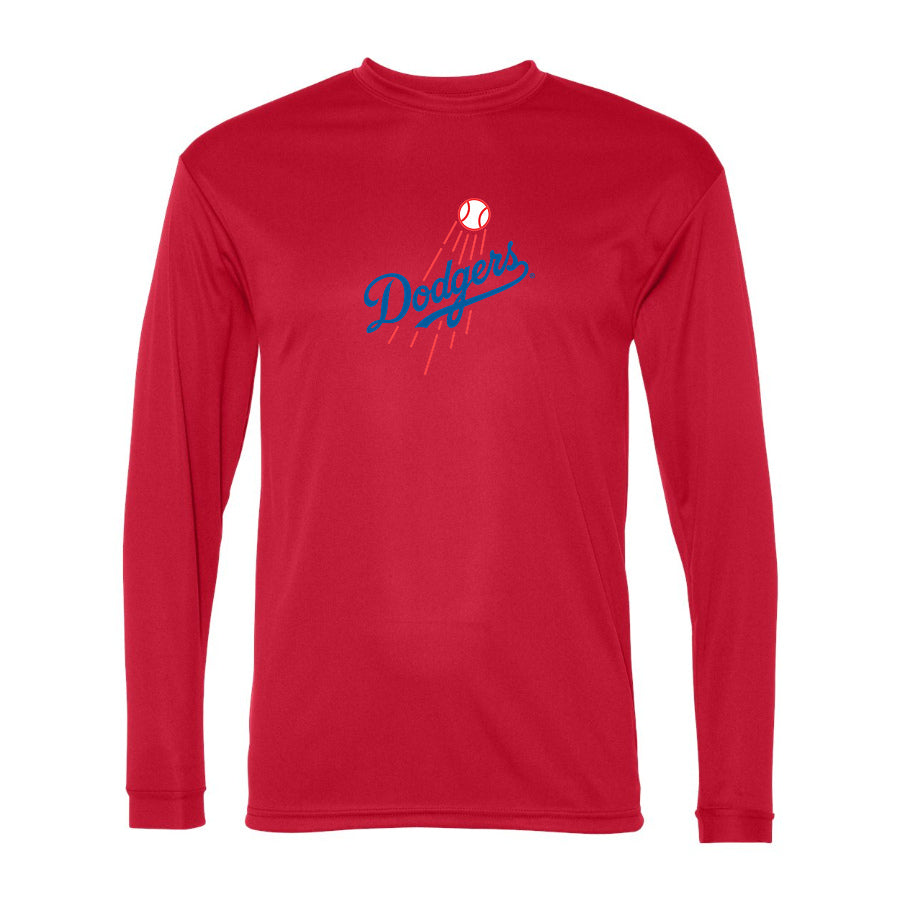 Men's Los Angeles Dodgers Polyester Long Sleeve T-Shirt