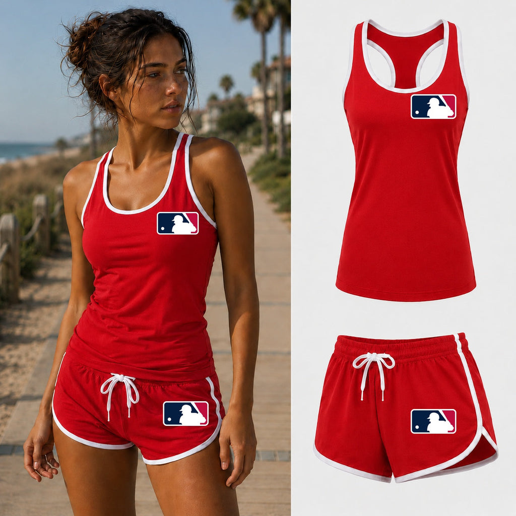 Women’s MLB Tank top and Shorts Set