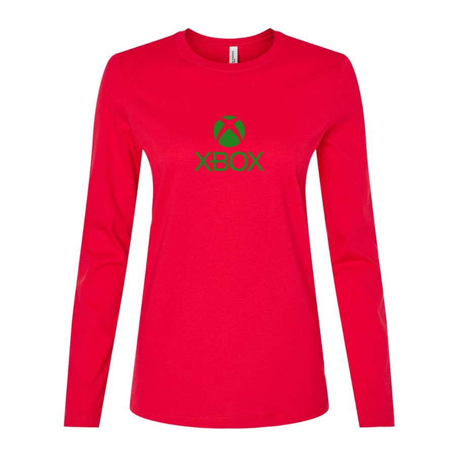 Women's X Box Gaming Long Sleeve T-Shirt