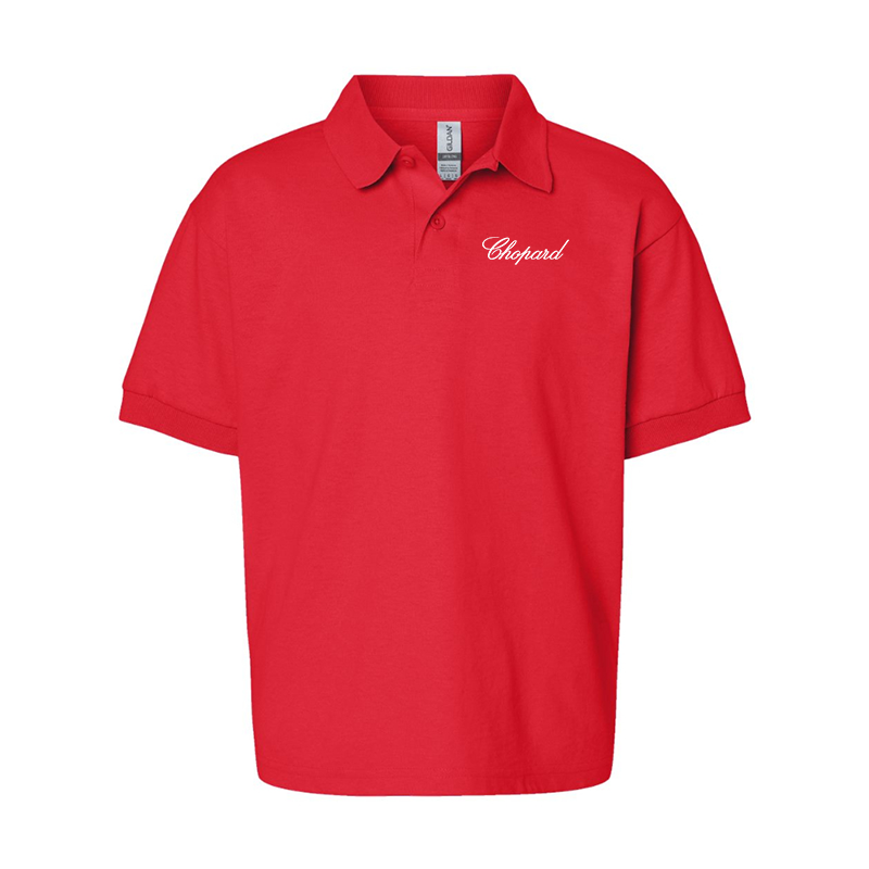Youth's Chopard  Gildan Dry Blend Jersey Polo