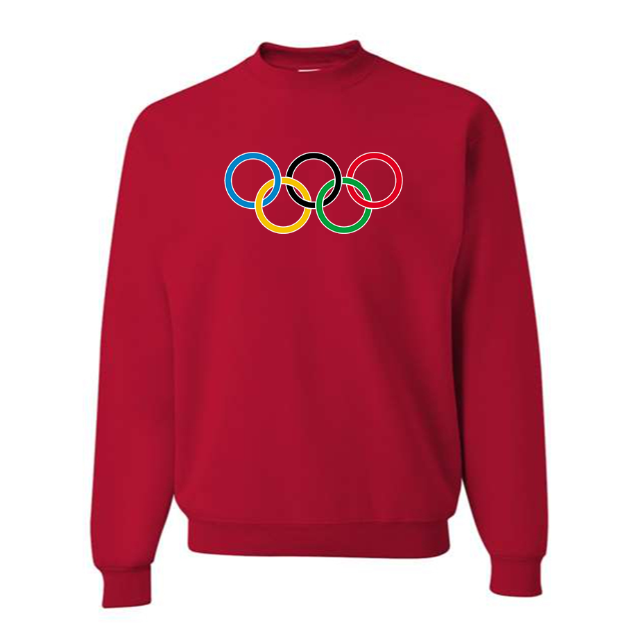 Men's Olympics Rings Crewneck Sweatshirt