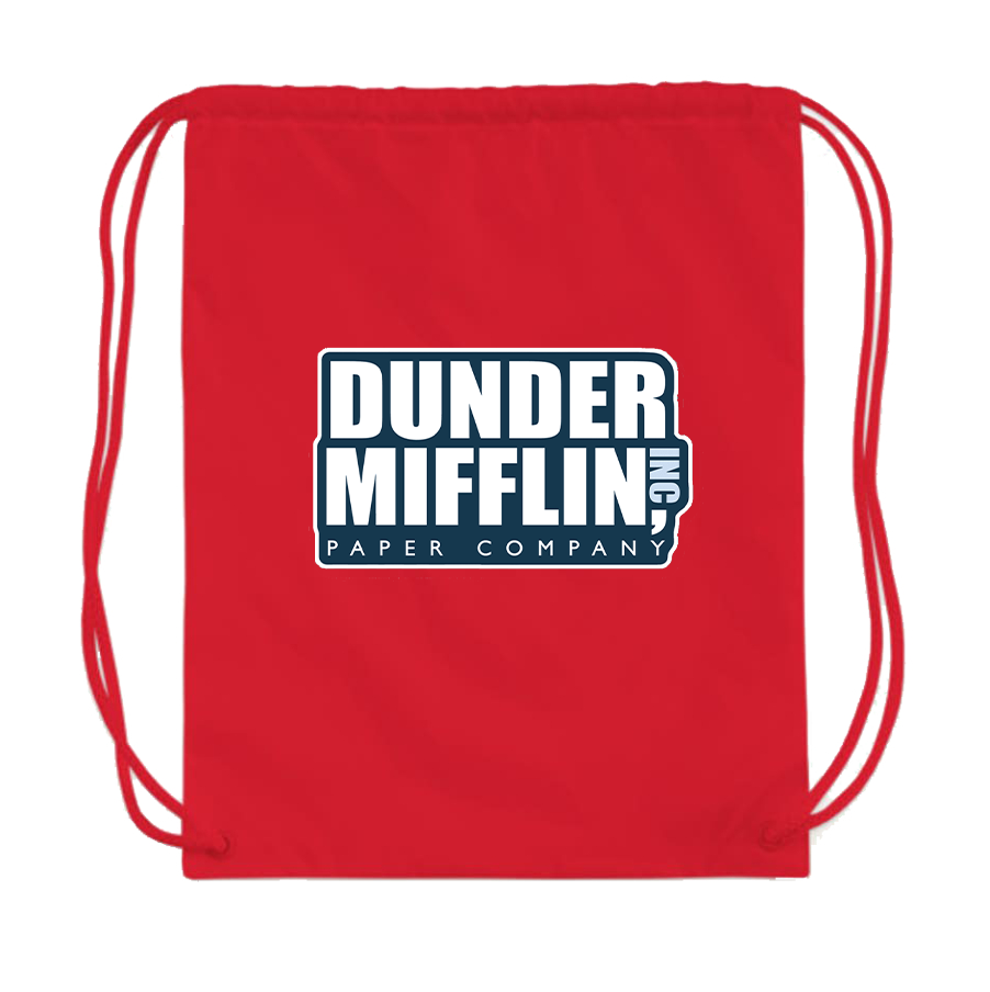 Dunder Mifflin Drawstring Bag