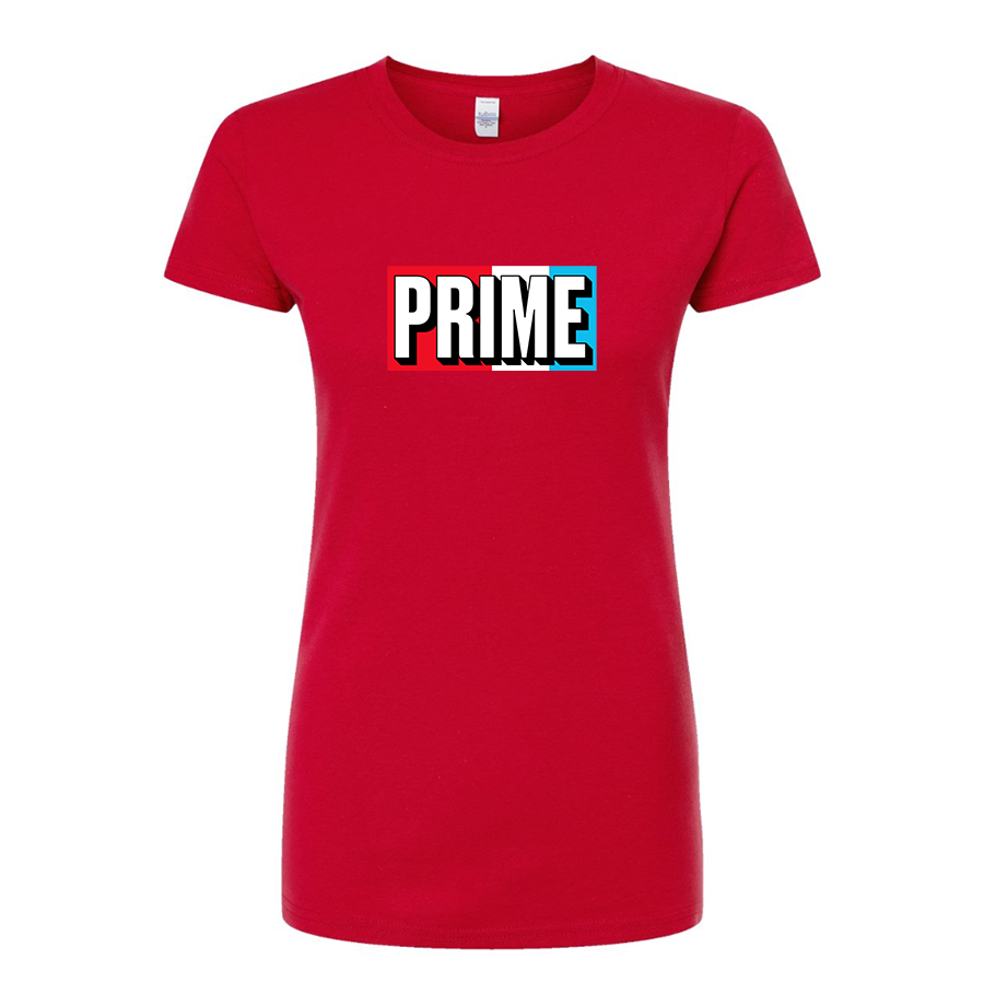 Women's Prime Drink Round Neck T-Shirt