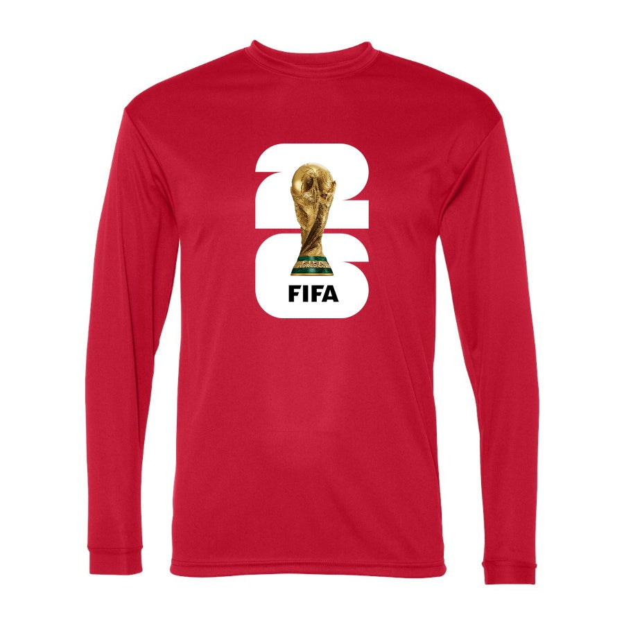 Men's Fifa World Cup 2026 Polyester Long Sleeve T-Shirt