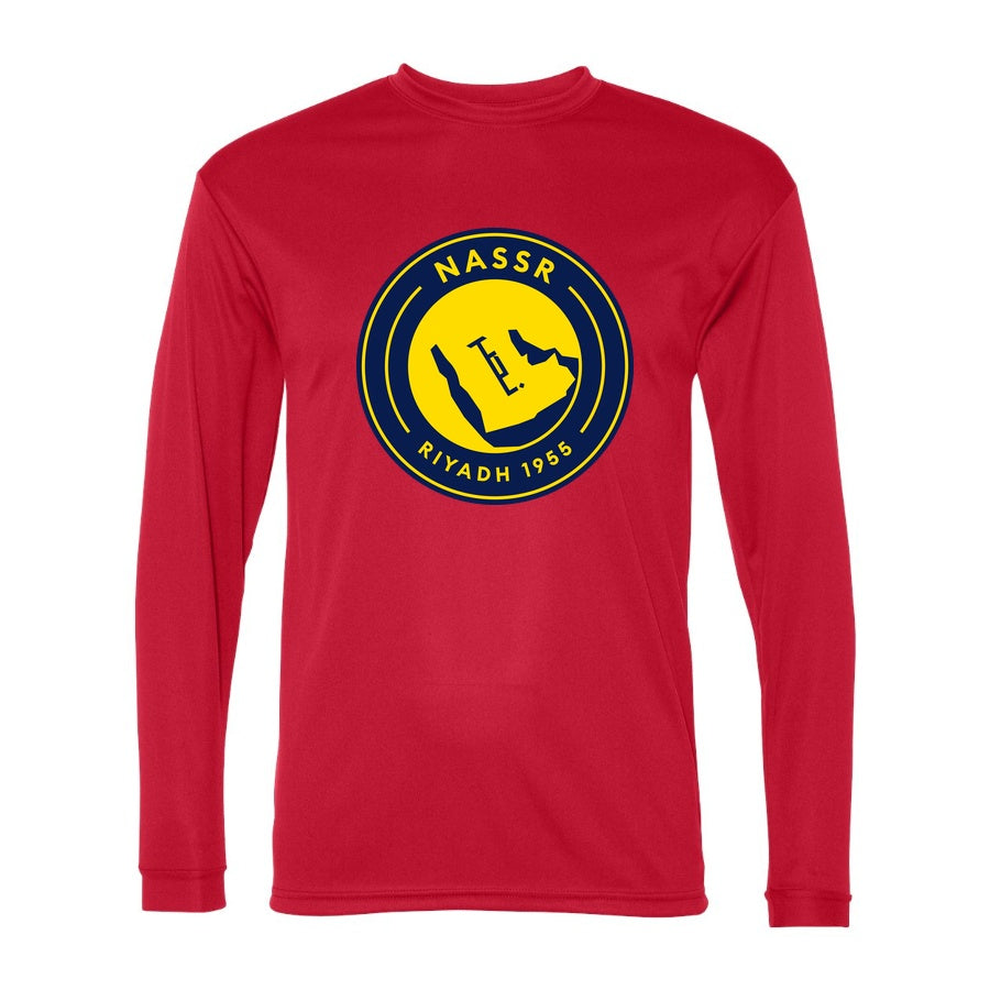 Men's Fifa Al-Nassr FC Polyester Long Sleeve T-Shirt